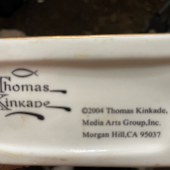 Thomas Kinkade Table Clock - Picture 3 of 4